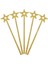 Altın Renk Yıldız Peri Asası Peri Değneği 34 cm 1 Adet (4887) 1