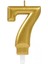 7 Rakam Mum Gold Renk (4887) 1