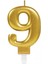 9 Rakam Mum Gold Renk (4887) 1