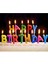 Rengarenk Happy Birthday Yazılabilen Doğum Günü Mumu (4887) 1
