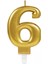 6 Rakam Mum Gold Renk (4887) 1