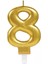 8 Rakam Mum Gold Renk (4887) 1