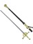Kostüm Partisi Plastik Zararsız Zorro Kılıcı Şövalye Kılıcı 62 cm (4887) 4
