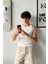 Atelier Premium Basic Ekru Top Tank Atlet 3