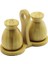 2 Pcs - Şişe Modeli Ahşap Bambu Tuzluk - Baharatlık Tutacaklı Ahşap Stand (4887) 1