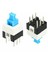 Tactıle Push Button On/off Anahtarlı Switch 7x7 mm 6 Bacaklı Kilitli (IC-196) (4887) 1