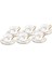 Royal Bone Diana 6 Kişilik Kahve Fincan Takımı 90 ml 5