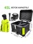 Evrensel Alüminyum Kasa Ithal Motosiklet Çantası Topcase Motor Çantası 45L 2