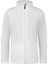 Crystal Çocuk Tam Fermuarlı Ince Polar Sweatshirt Beyaz 1