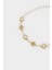Kadın Beyaz Çiçekli Gold Kolye E8307AXNS 2
