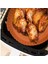 Renkli Isıya Dayanıklı Yıkanılabilir Silikon Fırın ve Airfryer Yuvarlak Pişirme Matı 20 cm (4887) 4