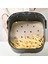 250 Adet Air Fryer Pişirme Kağıdı Tek Kullanımlık Hava Fritöz Yağ Geçirmez Yapışmaz Gıda Pişirme Kağıdı Delikli Kare Model (4887) 3