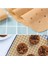 250 Adet Air Fryer Pişirme Kağıdı Tek Kullanımlık Hava Fritöz Yağ Geçirmez Yapışmaz Gıda Pişirme Kağıdı Delikli Kare Model (4887) 4