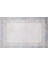 Bambu Iplik Modern Makine Halısı Queen Serisi Kahve QN02 Krem 1