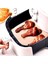 100 Adet Air Fryer Pişirme Kağıdı Tek Kullanımlık Yağ Su Geçirmez Yapışmaz Deliksiz Düz Kare Model (4887) 3