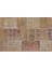 Modern El Dokuma Patchwork Halı Vintage Detaylı ÖLÇÜ;120 x 180 1