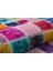 Modern El Dokuma Patchwork Halı Mozaik Detaylı Açık Mavi 4 m2 Ölçü;170 x 240 4