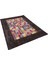 Modern El Dokuma Patchwork Halı Mozaik Detaylı Siyah 4 m2 Ölçü;170 x 240 2