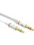 3.5mm Stereo Dişi x 2 Stereo Erkek Kulaklık Mikrofon Hoparlör Ayırıcı 20 cm Kablo 2