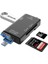 FXN-826 6in1 Pc Telefon Type C To Mikro USB Taşınabilir Sd Tf Hafıza Kart Okuyucu Otg Çevirici 1