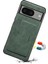 Google Pixel 8 Retro Deri+Tpu+Pc Kart Tutucu Telefon Kapağı (Yurt Dışından) 3