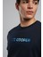 Ember Erkek O Yaka T-Shirt Lacivert 4