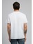 Orsino Erkek O Yaka T-Shirt Beyaz 3