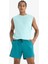 fit Baskılı Esnek Dokulu Kısa Boy Sporcu Deniz ŞORTU C5138AX25HS 3