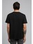 Orsino Erkek O Yaka T-Shirt Siyah 3