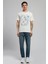 Capela Erkek O Yaka T-Shirt Ekru 1