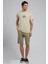 Lev Erkek O Yaka T-Shirt Bej 1