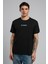 Maxwell Erkek O Yaka T-Shirt Siyah 2