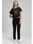 Susie Kadın Jean Pantolon Siyah Sanbourne Black 1