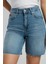 Bund 2 Kadın Jean Şort Denim 4