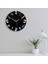 Dekoratif Siyah Berber Kuaför Malzemeleri Duvar Saati 1