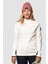 Fanes Eng. Logo Am Kadın Kazak Sweatshirt Beyaz 1