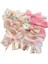 10PCS/SET Büyük Yay Çiçek Elastik Saç Bantları Çocuklar Kızlar Tatlı Saç Bağları Moda Kafa Bantları Saç Aksesuarları Kidcolor Için Lastik Bant: A7 (Yurt Dışından) 1