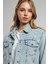 Valery Kadın Jean Ceket Denim 4