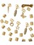 27PCS Dreadlock Saç Yüzükleri Ayarlanabilir Manşetler Klips Saç Örgüler Kirli Örgüler Boncuk Saçlı Saç Aksesuarları Kadınlar Için Şapka Kızlar Metal Renk: Altın (Yurt Dışından) 1