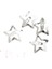 10/100PCS Kızlar Için Gümüş Yıldız Saç Klipler Dilgie Star Metal Snap Klip Saç Teslimleri Ettes Saç Takı Nickle Free Kurşun Ücretsiz Renk: 30 Parça (Yurt Dışından) 1