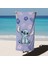 Stitch Plaj Havlusu Sınır Ötesi Sıcak Satış Karikatür Banyo Havlusu Star ve Stitch Çocuk Plaj Deniz Kenarı Yüzme Spor Havlusu (Yurt Dışından) 1