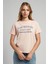 Cosep Kadın O Yaka T-Shirt Pudra 3