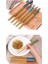 15 Çift Renkli Desenli Bambu Chopstick Yıkanabilir Çin Çubuk Suşi Ramen Noodle Yemek Çubukları 3