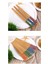 15 Çift Renkli Desenli Bambu Chopstick Yıkanabilir Çin Çubuk Suşi Ramen Noodle Yemek Çubukları 6