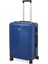 Vertical Line Orta Boy Abs Valiz - Gece Mavisi - 66X45X26 cm 3