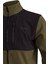 Cliff Erkek Parçalı Ince Polar Sweatshirt Haki 3