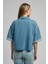 Boho Kadın Jean Gömlek Denim 3