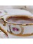 Royal Bone Elizabeth 6 Kişilik Kahve Fincan Takımı 90 ml 2