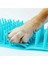 2 Adet Köpek Kedi Pati Ayak Yıkama Kovası Silikon Fırçalı Pati Temizleme Bardak 11X9 cm 6
