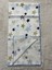 Çizgili Yıldızlı Kenarı Oyalı Tek Kat Müslin Örtü 115*115 cm 1